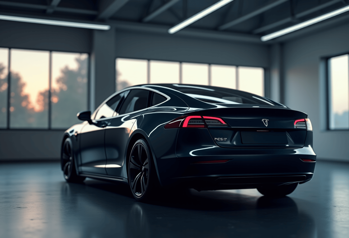 luxury vehicle getting paint protection film and ceramic coating