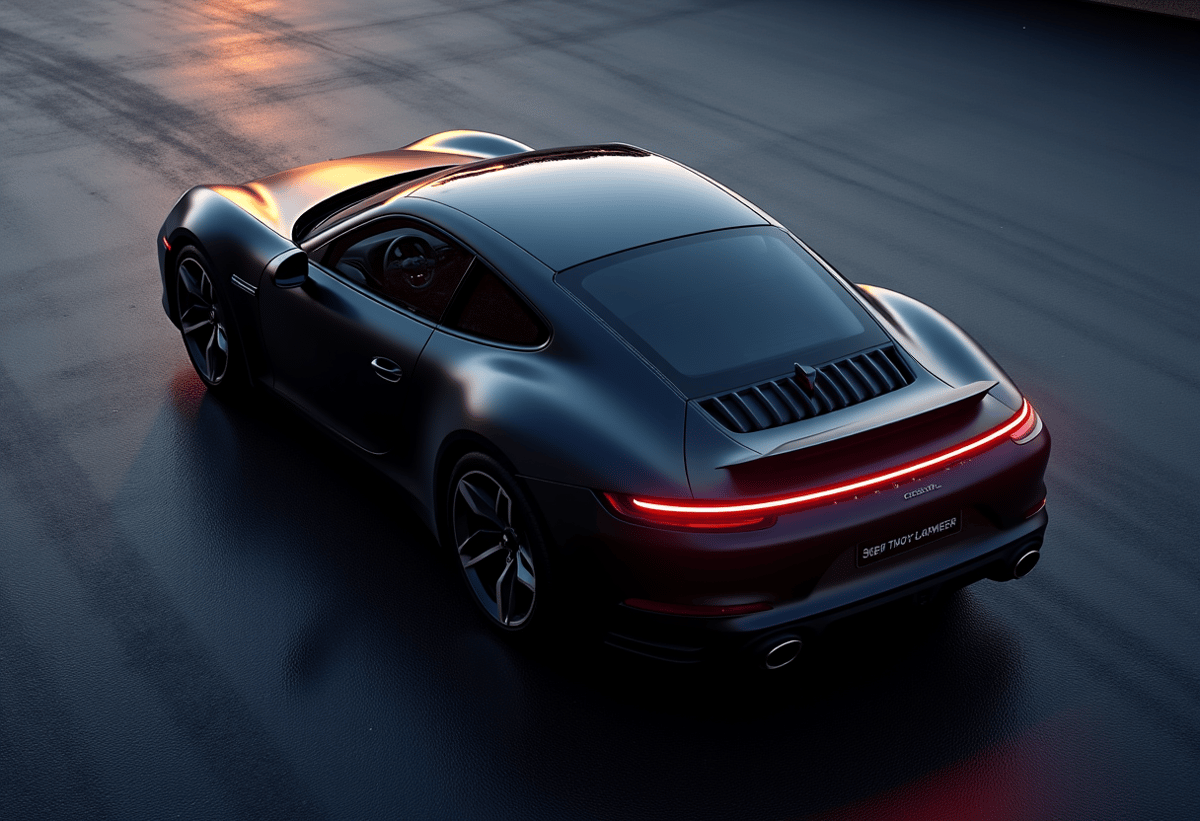 porsche 911 stealth ppf applied