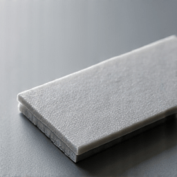 Skilled technician meticulously applying ceramic window tint to the side window of a luxury Tesla. The focus is on the precision and expertise involved in the tinting process.