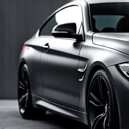 BMW M4 Stealth Wrap. Professional installation of XPEL Stealth on a BMW M4 Competition in Santa Clarita, achieving a frozen paint look while protecting against road debris.