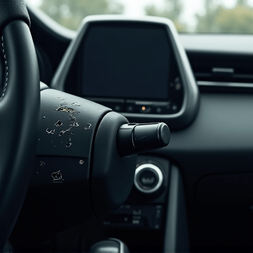 Car dashboard with severe sun damage and cracking in the San Fernando Valley