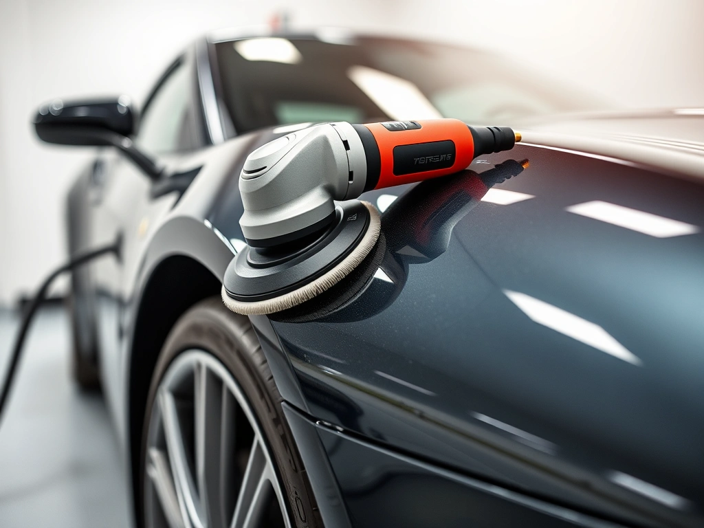 Professional Exterior Polishing & 1 Step Paint Correction in North Hollywood - visual example