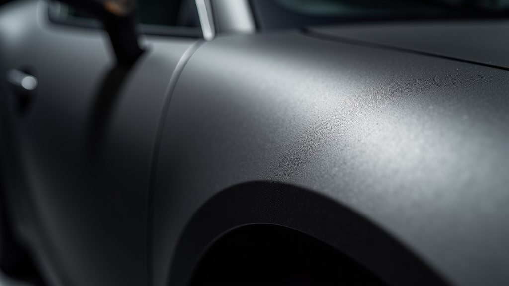 Sleek matte finish luxury car with XPEL Stealth PPF